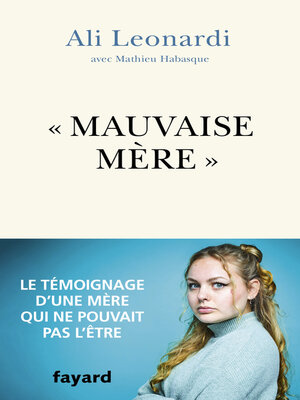 cover image of "Mauvaise mère"